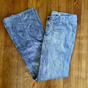 Blue Express Corduroy Jeans Size 4 EUC
